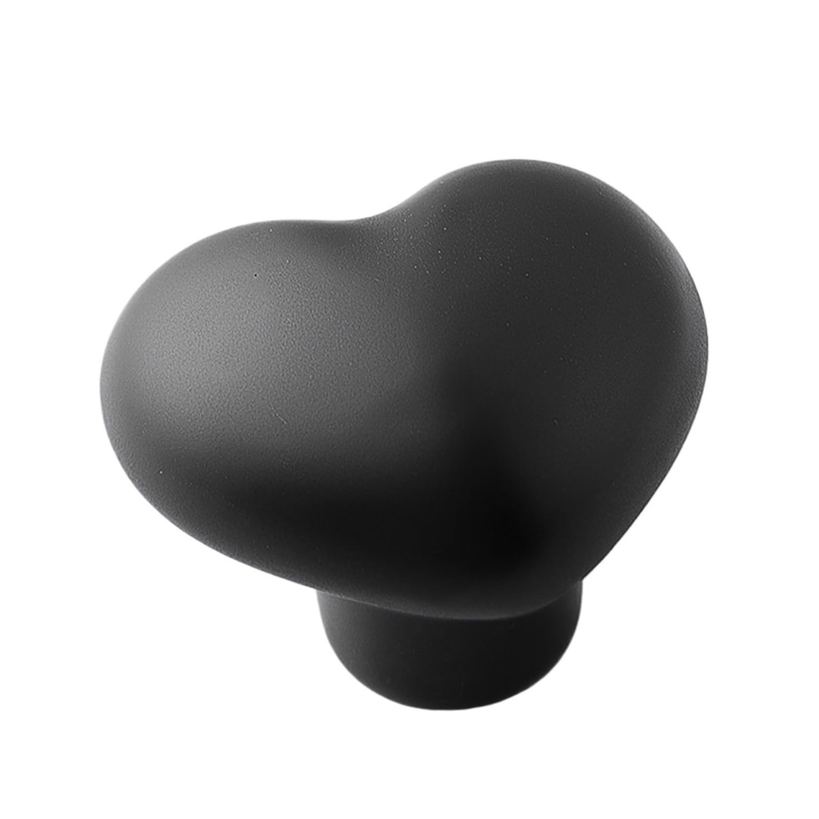 Cidegoo Black 6Pcs Ceramic Drawer Knobs Crystal Round Cabinet Handles For Wardrobe Door