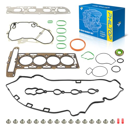 Image of PHILTOP HS54874 Head Gasket Set Fit for Chevy Equinox /GMC Terrain 2010-2012, Buick Verano 2012-2017, Captiva Sport 2012-2013, Regal 2011-2017, LaCrosse 2010-2016, Impala 2014, for 2.4L Head Gasket Kit