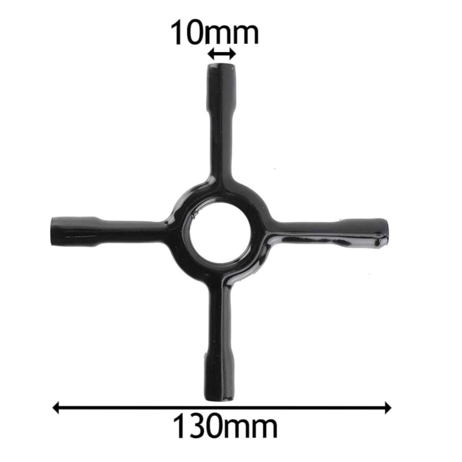 Soporte Universal para Cocina de Gas, Rejilla Reductora de 13 cm, Negro, Compatible con Cafetera Moka, Tetera y Sartenes — view 4