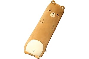 Kawaii Bear Long Body Pillow - Ultimate Cuteness and Comfort