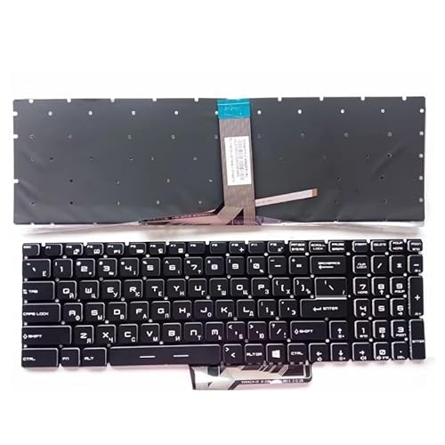 MSI GT72 GS63 GE72 GL62M CX72 PX60 GE62 GP62 GV62 CR72 GL65 PE70 PE60p US/RU/SP/FRobNCgtm[gp\RL[{[h(RU GRB backlit)