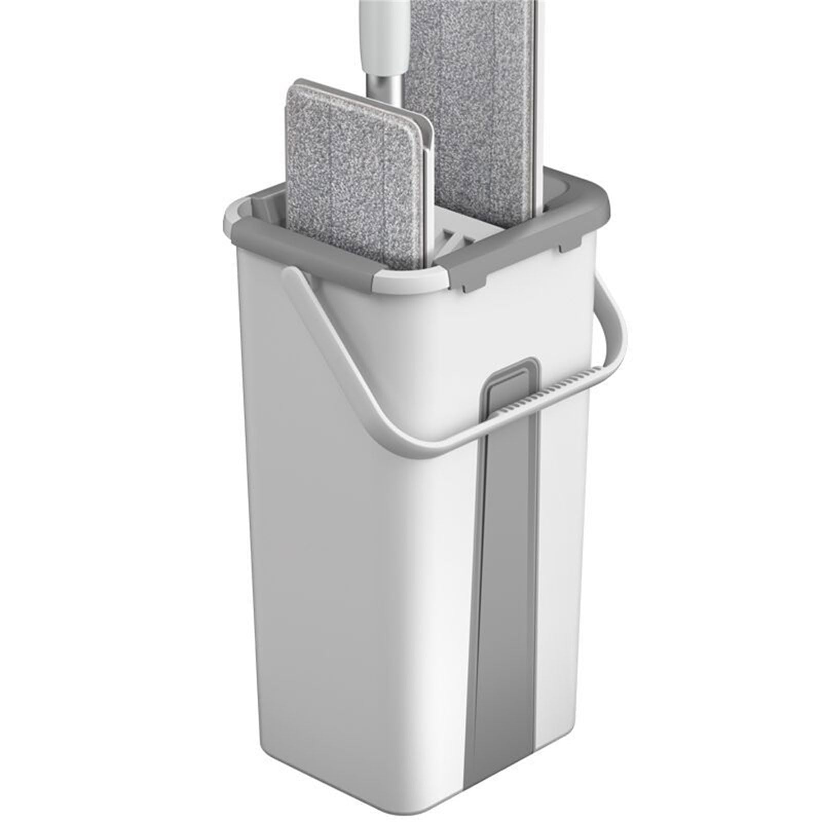 Fregona limpiadora de pisos con cubeta de microfibra esponjosa, fregona de limpieza para cocina de pared, limpiador de pared, cocina, hogar