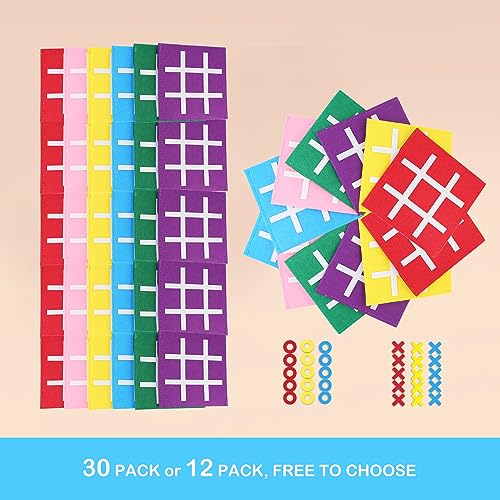 Mini juego de mesa 3 en raya para niños x30 miniatura 2