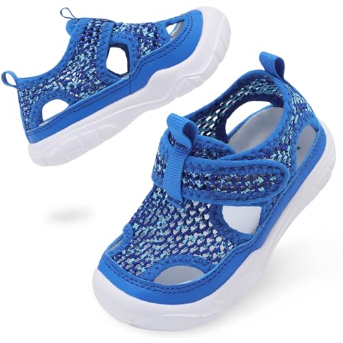 Image of BARERUN Kids Water Shoes Boys Girls Barefoot Aqua Socks for Swim Surf Pool Beach Sport Lightweight Breathable Sandal Athletic Slip-On Sneaker for Toddler Outdoor Indoor