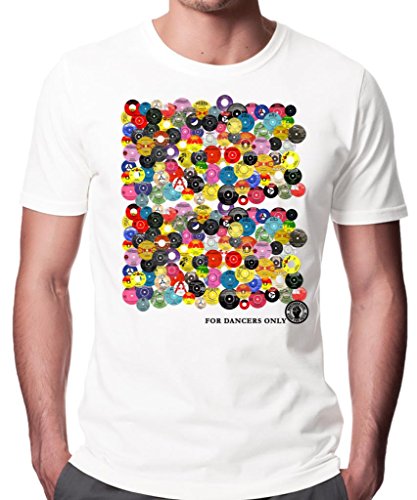 Northern Soul Record Collection. Camiseta para Hombre. Blanco/2XL
