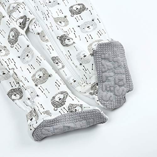 Baby Clothes Unisex Girls Boys Long Sleeve Cartoon Fashion Prints Jumpsuit Romper Baby Footed Pajamas #TOP3