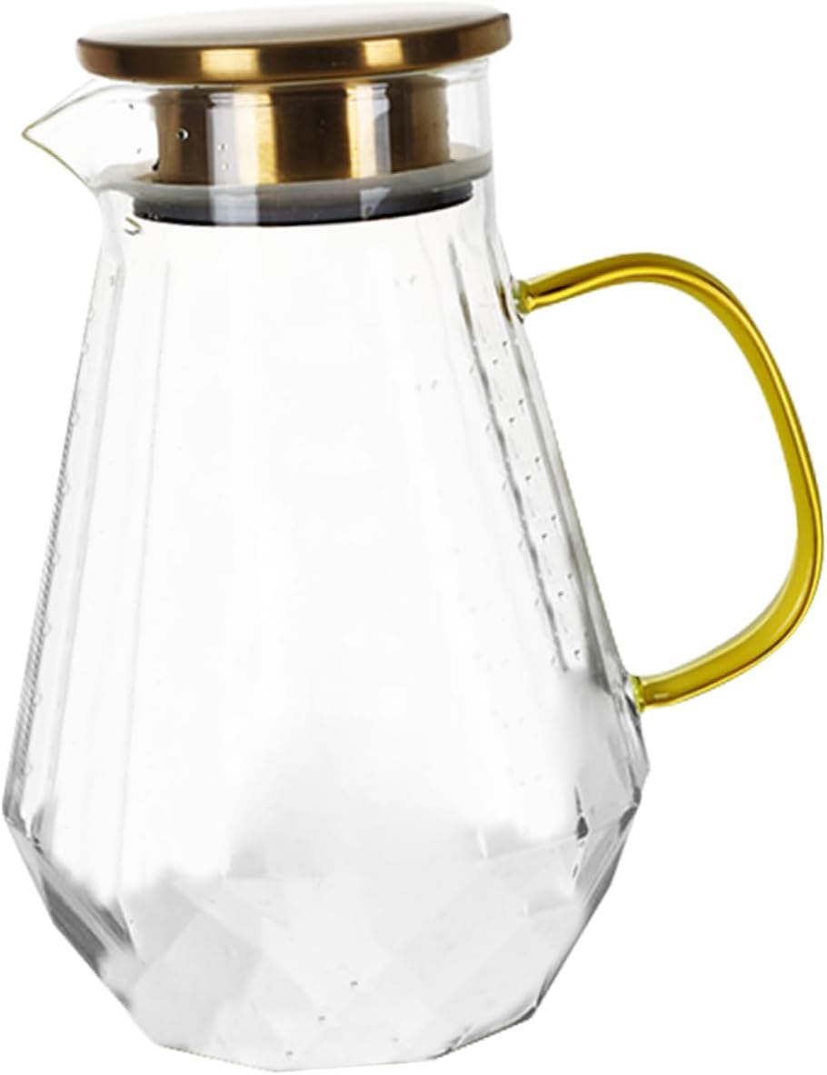 Ergonomic Handle Cold Kettle 1500ml Multi-function Pitcher for Cold Drink Iced Tea