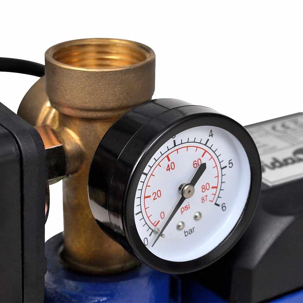 Strahlpumpe mit Messgerät 1300 W 5100 L/h blau