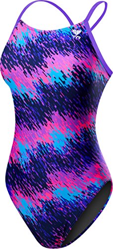 TYR Womens Perseus Cutoutfit Swimsuit, Multi, 26