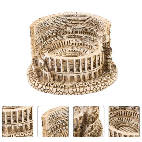 Amphithéâtre compact artisanat de précision en résine pour décor miniature - 8