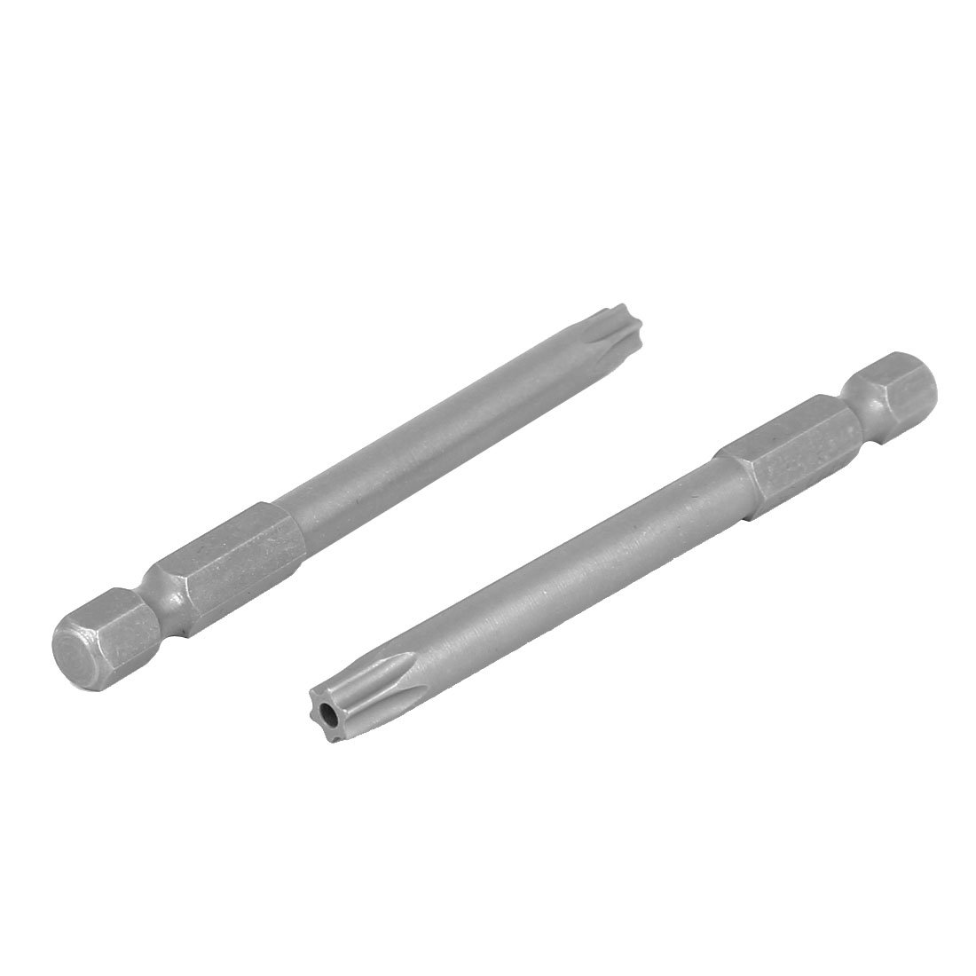 Sourcingmap T30 Type 1/4-inch Hex Shank 75mm Long Magnetic Torx Screwdriver Bit 10pcs, Variety pack - Image 2