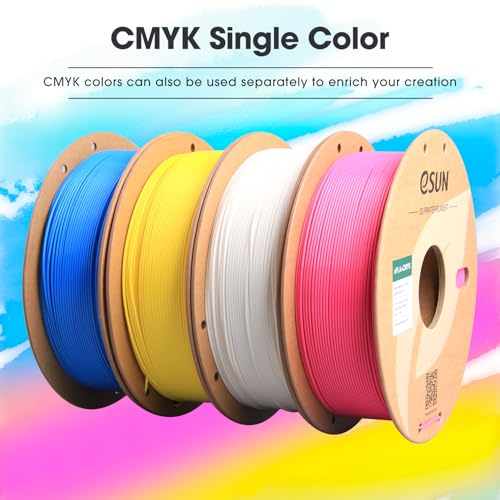 Image of eSUN Lithophane White PLA+ Filament 1.75mm 3D Printer Filament PLA 1KG