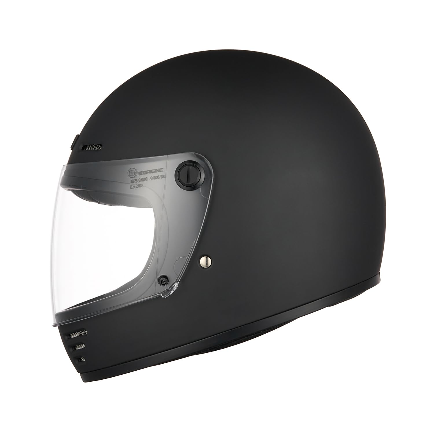 ORIGINE Casco Moto Integrale Casco Vintage Retrò con Visiera ECE