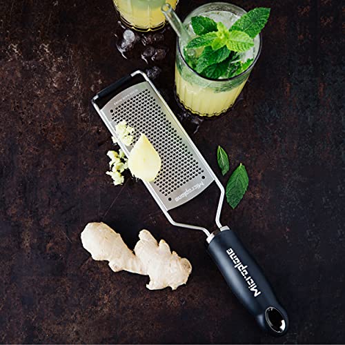 Microplane Gourmet Series Hard Cheese Grater (Fine, Black) #TOP3