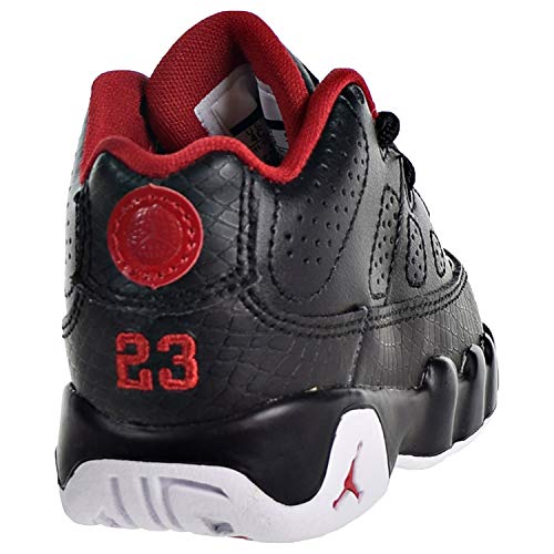 Nike Air Jordan 9 Retro Low BT Toddler's Shoes Black/Gym Red/White 833906-001 (4 M US)3