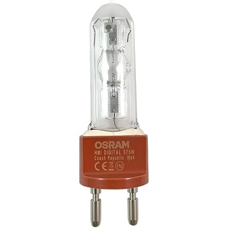 Osram Hmi Digital 400w 75v Gzz9 5 Base 6000k Metal Halide Bulb Amazon Com
