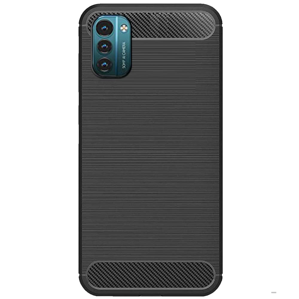 Inktree Back Cover Case for Nokia G21 / Nokia G21 Cases & Covers (Carbon Fibre Rugged Armour Black Colour) (B0BM91FTV8) Amazon Price History, Amazon Price Tracker