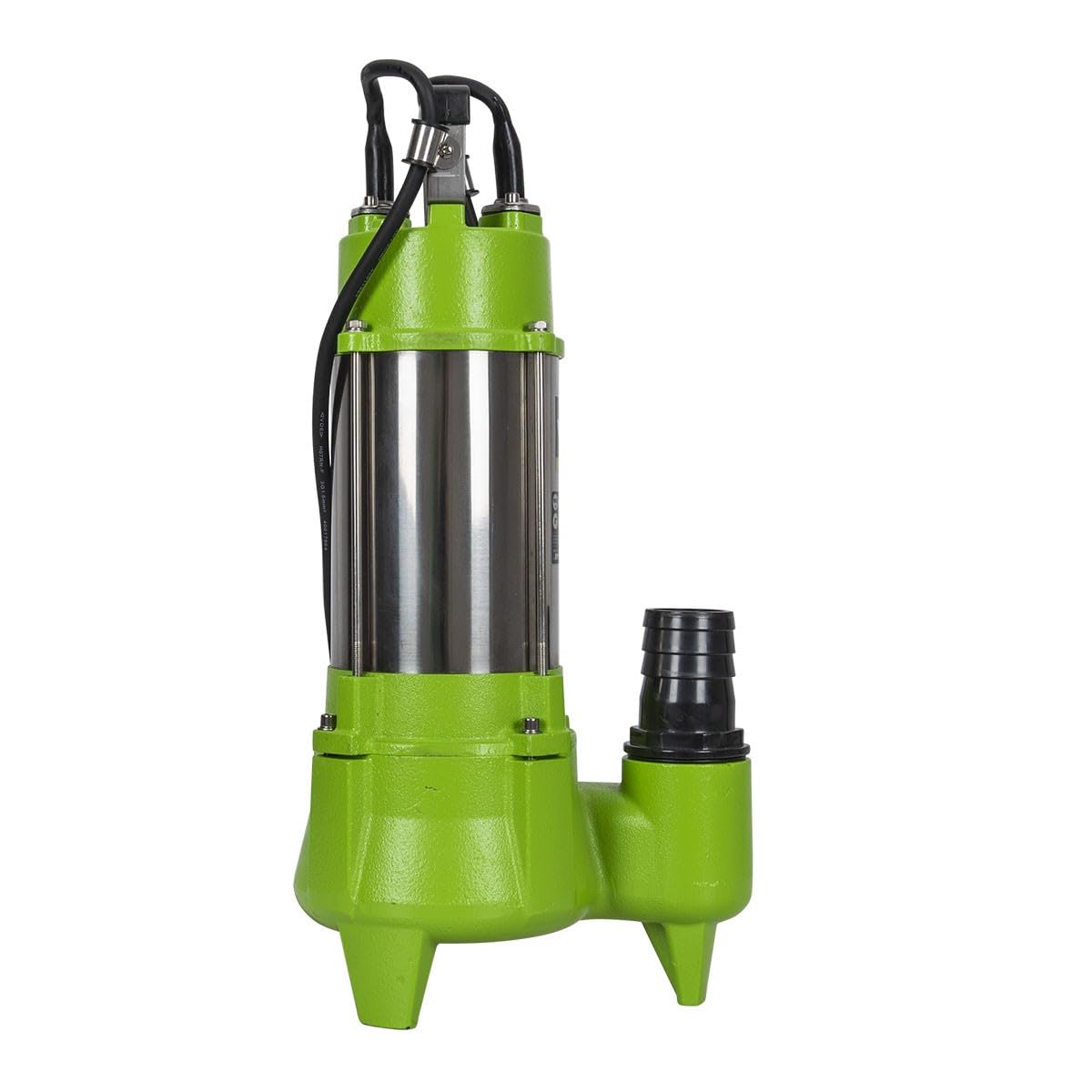 VITO - Pompe de relevage Eaux usées 1500W Egouts Caves Inondées Acier Inoxydable