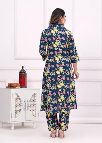 Image of TANISHA Women Co-Ord Set Kurta with Pant Set Outdoor Outfits Wear