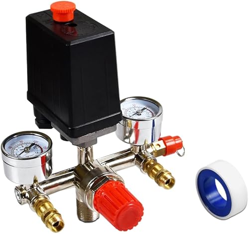 Compresor de aire válvula de presión interruptor de presión colector regulador instrumento compresor de aire interruptor de presión válvula de