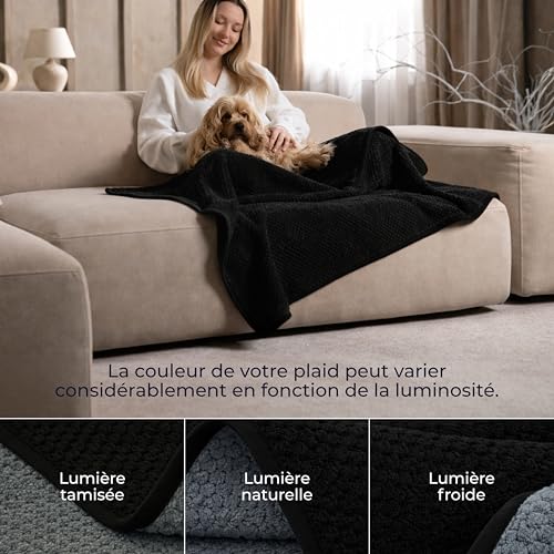 Couverture imperméable chien contre les poils et taches lit canapé - 5