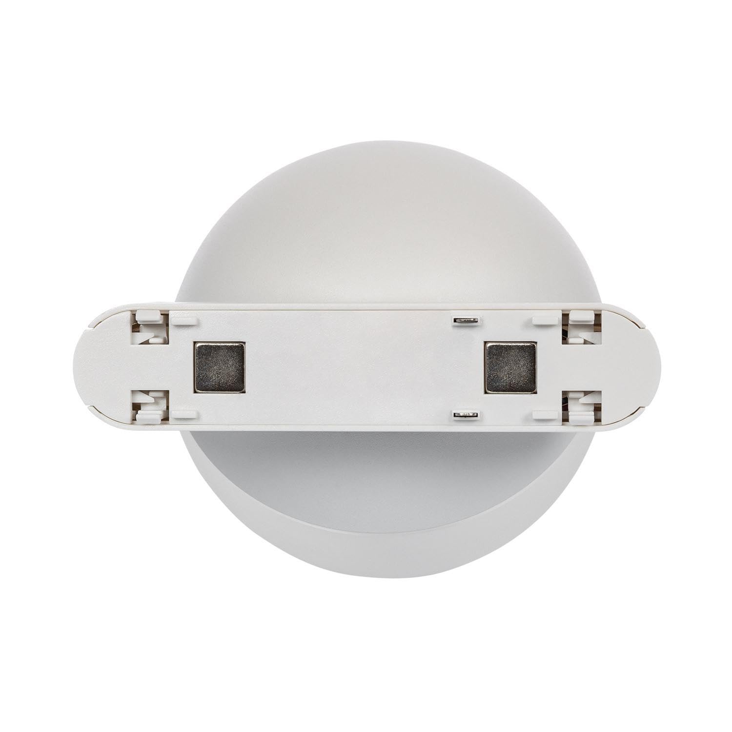 LEDKIA Foco Carril LED Magnético 25mm SuperSlim 10W 48V Blanco Ø100 mm 2700