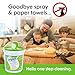 Wipex Table Bussers - Natural Cleaning Wipes | Table Cleaning Quick Cleaner & Counter Wipes | Made with Vinegar, Propolis, Clove and Cinnamon Oil, 400 Natural Surface Wipes
