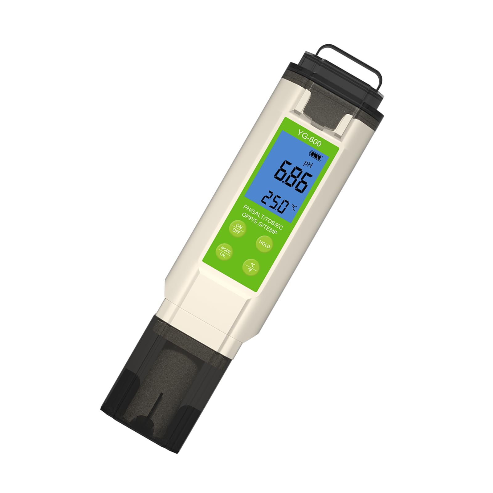Tester acquatico digitale aggiornato: difesa IP67 a 7 parametri, design compatto per acquari e analisi sul campo Tester facile da trasportare