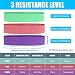 Cocoda Bandas Elasticas Musculacion, 3 Piezas Cintas Elasticas Fitness con 3 Niveles...