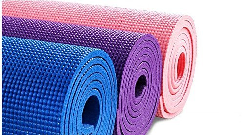 Vrct 4mm Thick PVC Yoga Mat for Men |Women |Extra Large Size(Color May Vary)