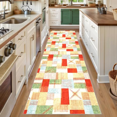 Alfombra cocina lavable con base antideslizante para pasillo y comedor 3