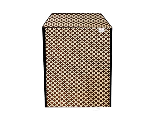 Image of Front Load Fully Automatic Washing Machine Cover for 6.5kg to 8kg | Waterproof & Dustproof Polyester Cover with Zip Closure | Suitable with Samsung, IFB, LG, Bosch & More (61 x 61 x 87 cm)