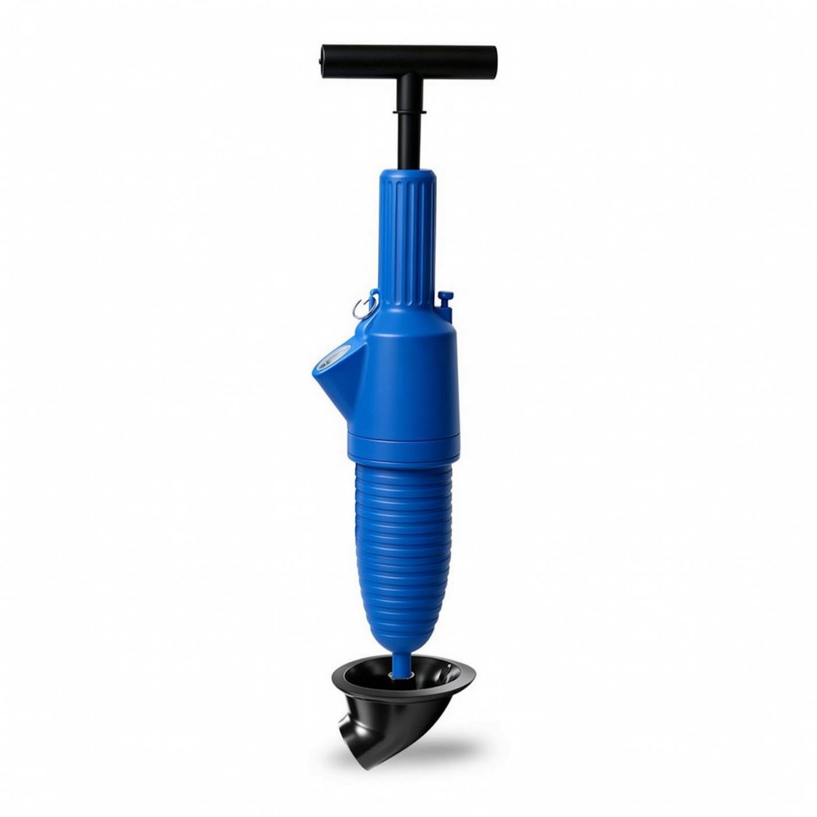 satascador Fuelle satascador Manual con Mango en T Compacto Herramienta Extracción Atascos para Baño, Fregaro