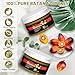 2 Pack Raw Batana Oil for Hair Growth Dr Sebi Organic, Batana Oil Organic with Heat Cap, Batana Hair Oil Repair Breakage and Split, Enhance Luster, 4.23 oz