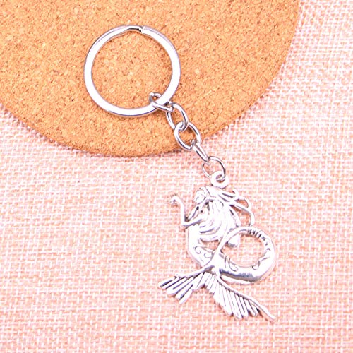 Preisvergleich Produktbild GMTEXTILES Meerjungfrau Schlüsselbund Schlüsselringe Schlüsselanhänger Anhänger Männer Geschenk Schmuck für Geschenke