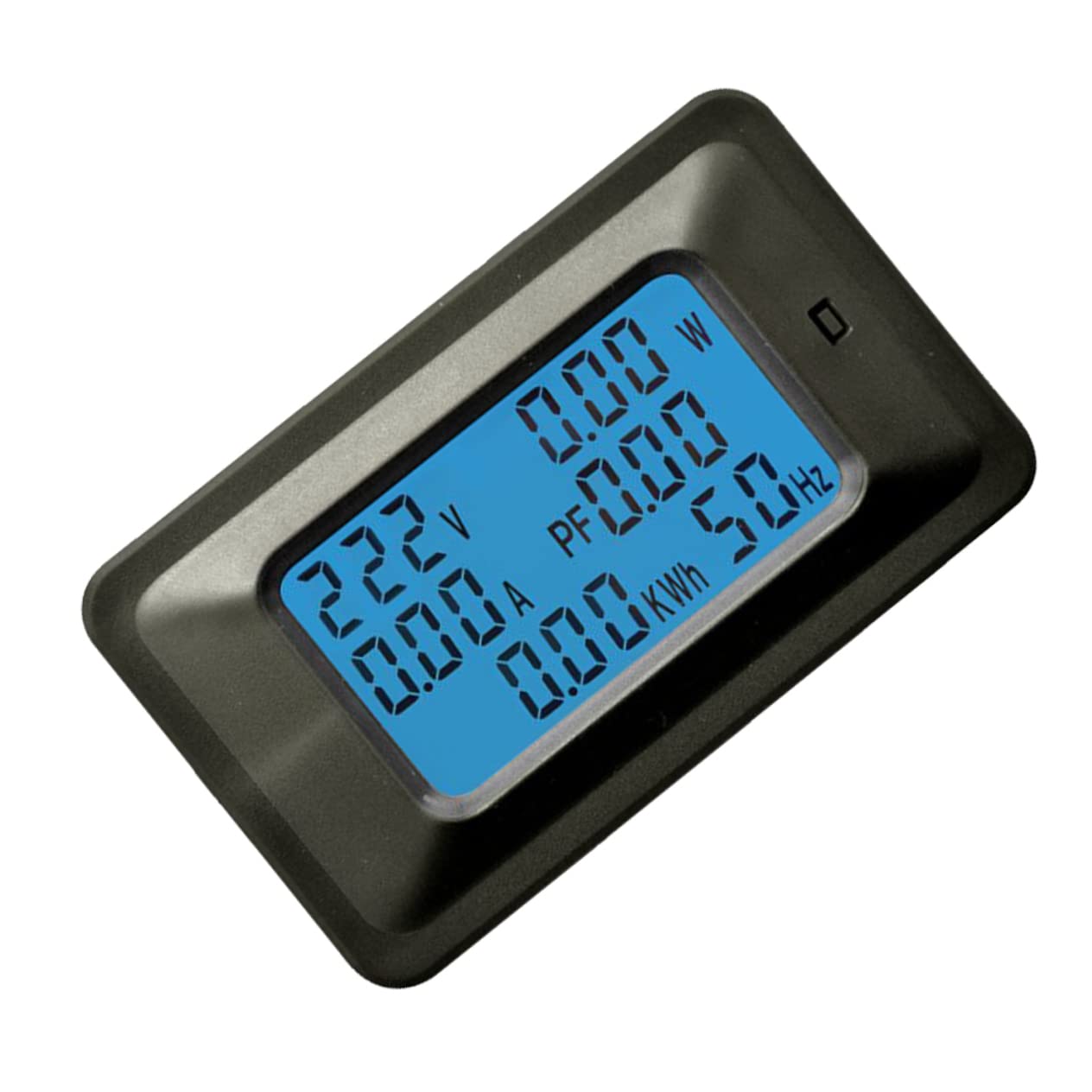Irfz44n Misuratore di Tensione 20a Contatore Energia Elettrica Digitale 5000w Allarme Sovraccarico per Casa | Allarme Sovraccarico, Misurazione Frequenza e Fattore Potenza, Nero per Tv e Tank