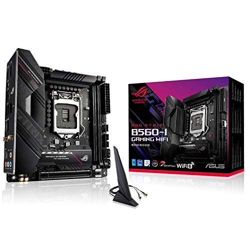 ASUSTek Intel B560 搭載 第10世代 11世代 CPU 対応 Socket 1200 対応 マザーボード ROG STRIX B560-I GAMING WIFI