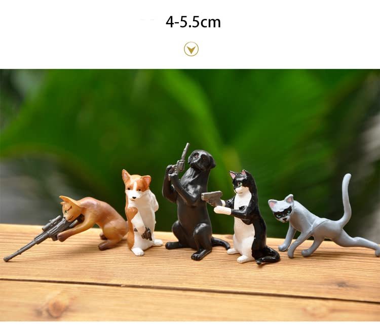 Amazon.co.jp: 置物・オブジェ 可愛い動物 車飾り 水槽 オブジェ 3D