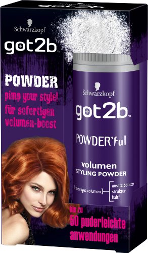 Got2b Powder' ful Volumen Styling, confezione da 6...
