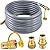 50FT 3/4" Natural Gas Hose with Quick Connect Plug, 3/4" ID Natural Gas Hose and Quick Connect Disconnect Fittings for NG/LP Propane natural gas conversion kit, Fits Generators,Grills,Fire Pits,RV