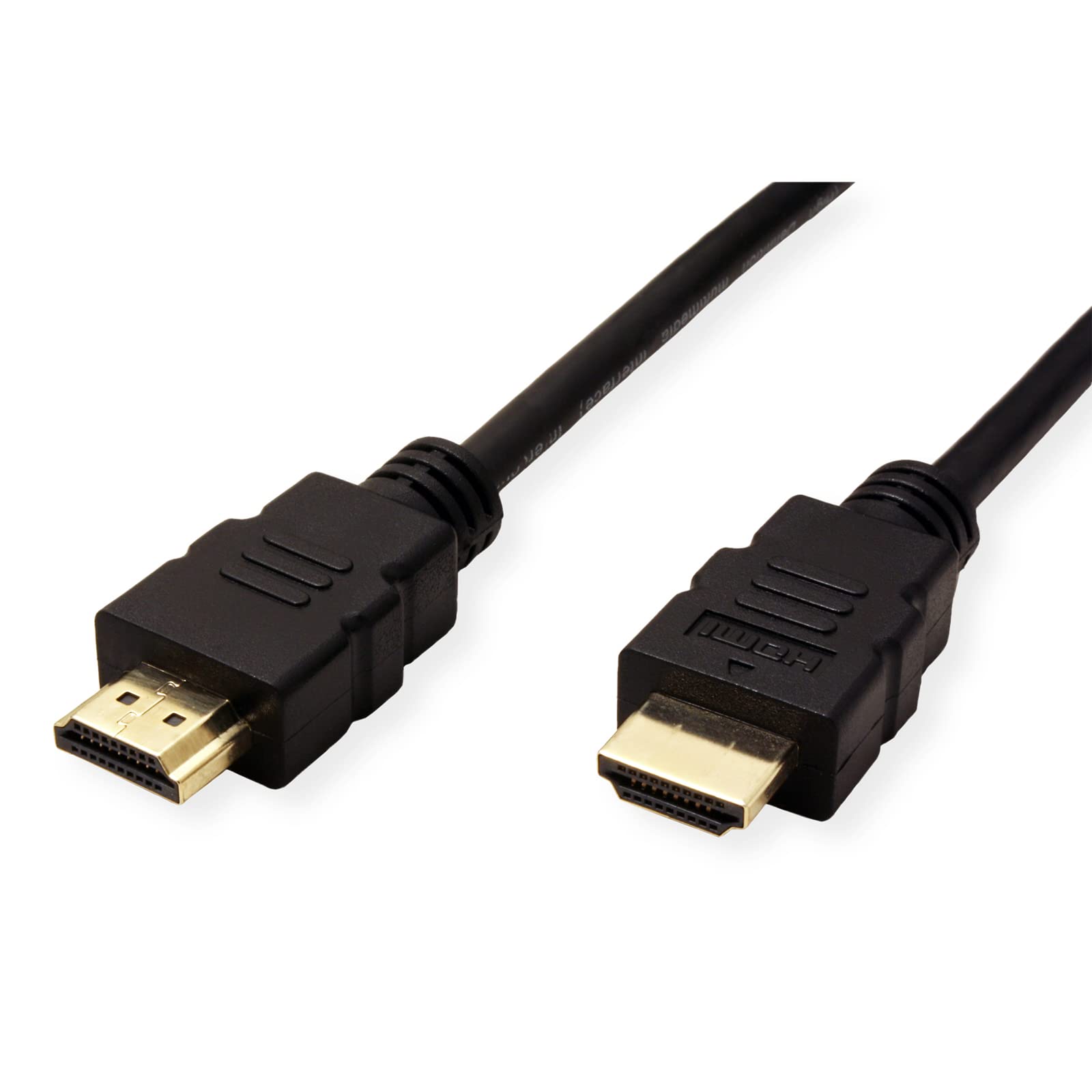 ROLINE HDMI High Speed Cable with Ethernet, TPE, Black, 1.5 m - Image 2