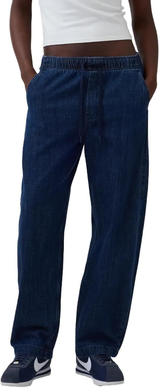 Gap Women's Pull-on Barrel Denim Jean