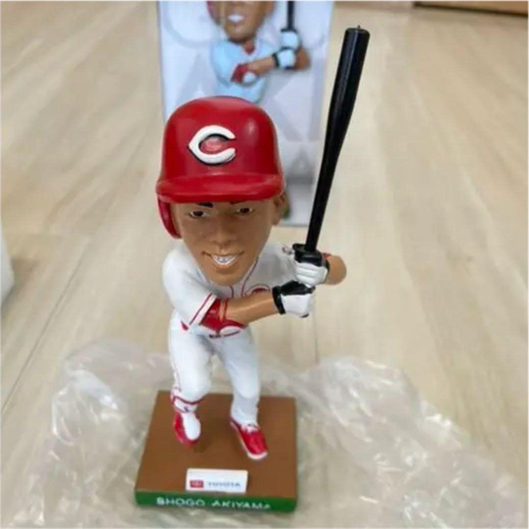秋山翔吾 ボブルヘッドフィギュア シンシナティ・レッズ Amazon.co.jp: 秋山翔吾 ボブルヘッド フィギュア シンシナティ