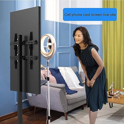 Soporte móvil para TV de piso ajustable para pantallas 32-55" miniatura 4