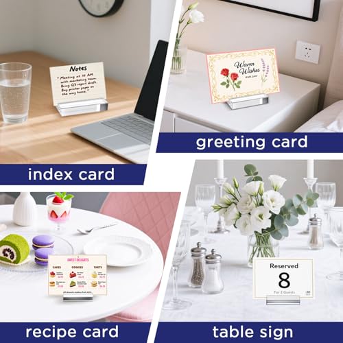 Top Loader Holder, Baseball Card Display Stand for Top Loader, Acrylic Trading Card Holder Display Stand – 10 Pack