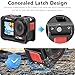 AMAZEAR Metal Cage for DJI Osmo Action 5 Pro,DJI Action3/4/5 Pro Premium Accessories Multifunction Protective Frame Case Aluminum Housing Camera Expansion Protector, Black
