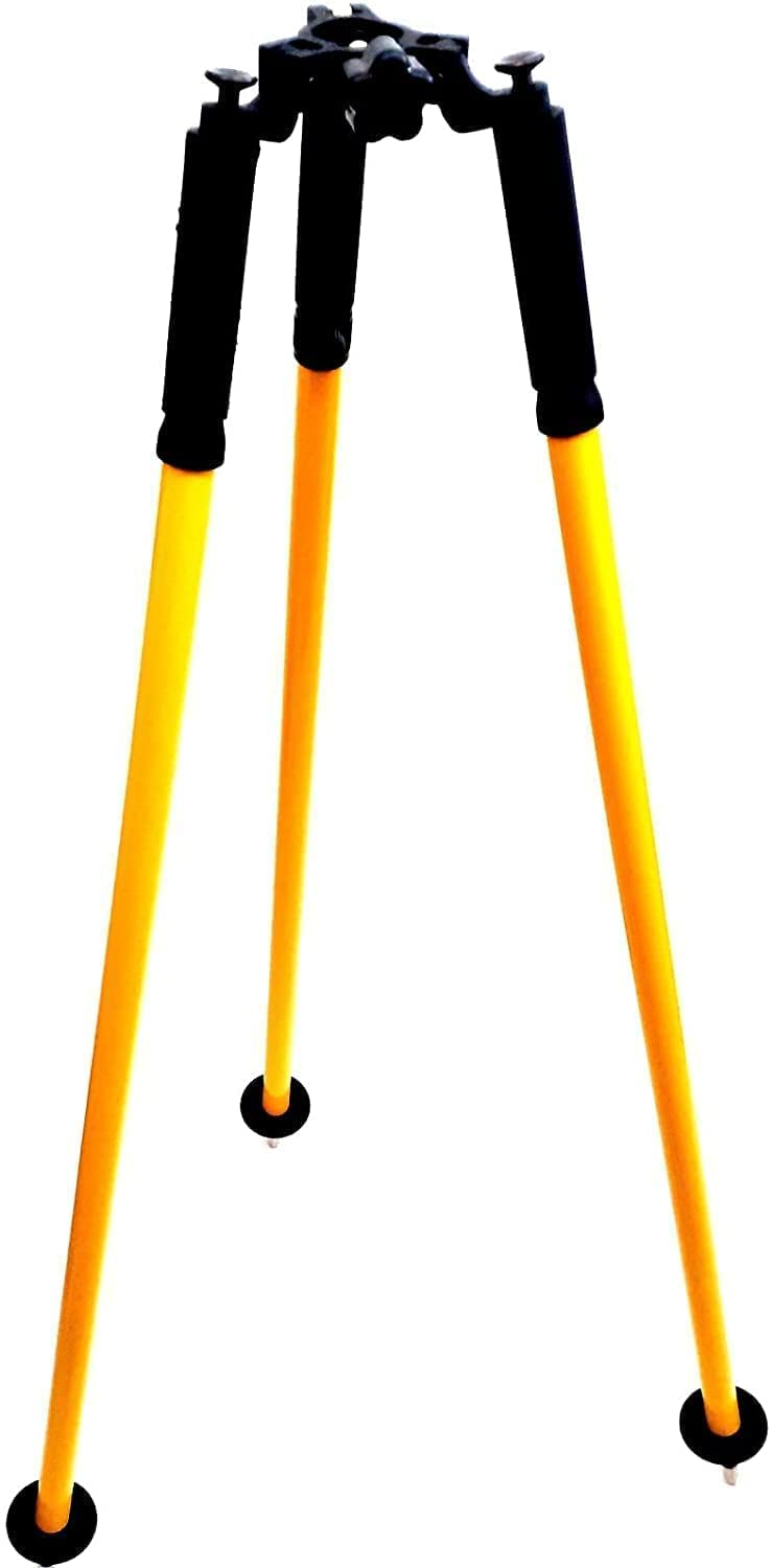 Aluminum Survey Prism Bipod Tripod for Total Station & GPS/GNSS – Adjustable Surveying Support Stand-image-21
