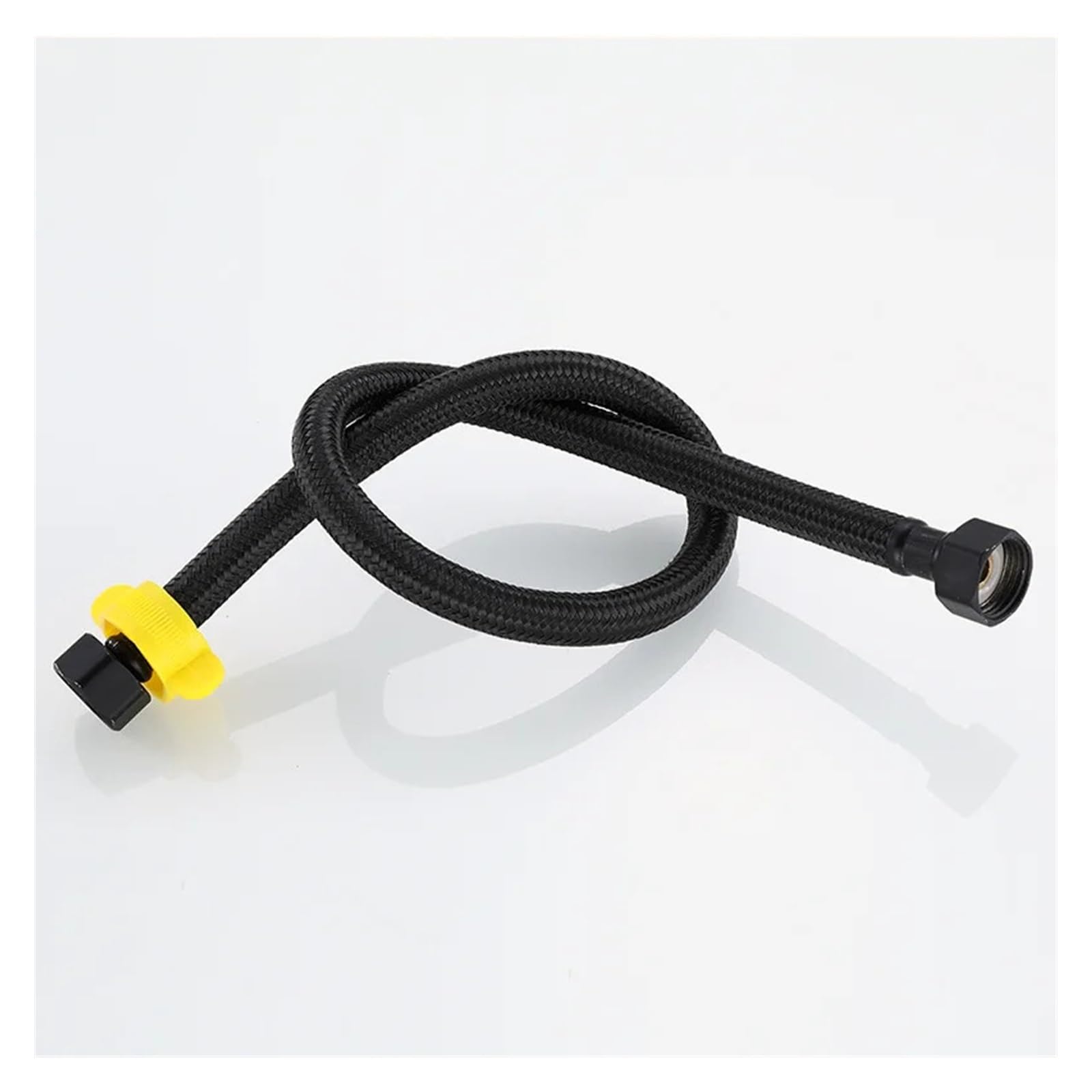 Manguera de suministro de agua flexible tejida de 50/60 cm, grifo, calentador, conexión de inodoro, tubería de entrada, cocina, baño, G1/2(200cm)