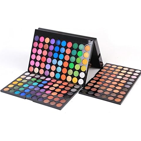 MUUZONING 180 Colors Mix Eyeshadow Palette Makeup Set - Concealer Lip Gloss Pressed Powder Professional Waterproof Eye shadow Makeup Cosmetic Palette Kit For Daily Use #2 Cover