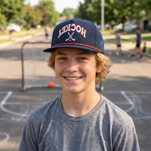 Image of ChalkTalkSPORTS Hockey Hat - Rope or Trucker - Youth & Adult